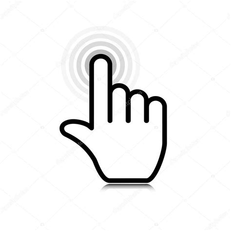 Haga clic en icono Vector de stock #42580495 de ©Vilisov