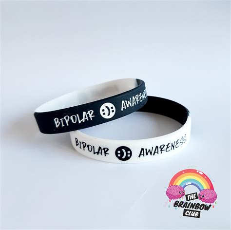 Bipolar Disorder Awareness Wristband Medical Disability Advocacy ...