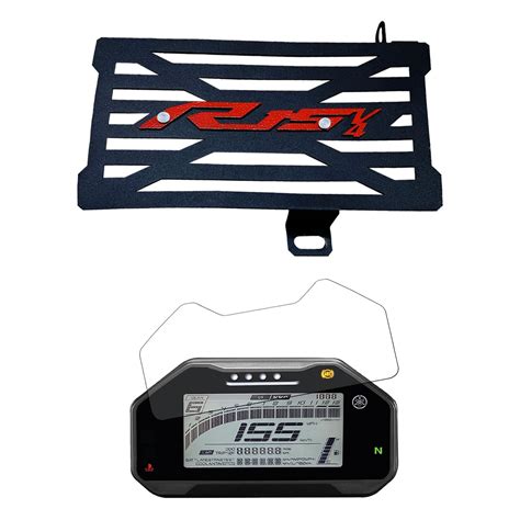 Vagary Metal Radiator Guard Protector Grill With Speedometer Screen ...