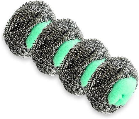 Amazon.com: Amazon Brand | Pack of 4 | Ring King Stainless Steel ...