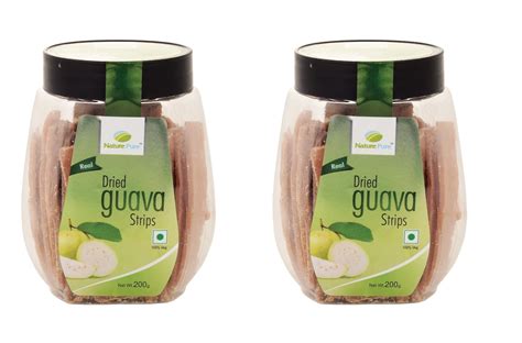 Nature Pure Dried Fruits- Guava Strips ( 200g x 2) : Amazon.in: Grocery ...
