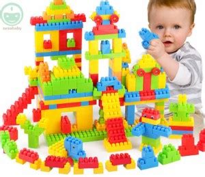 TIN Building Blocks (100 Pieces) for Kids, Activity / Learning Bricks ...