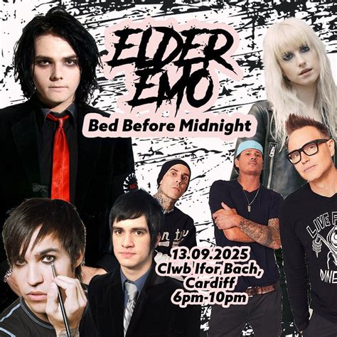 Elder Emo - An Emo Day Party in Cardiff, Clwb Ifor Bach, Cardiff, 13 ...