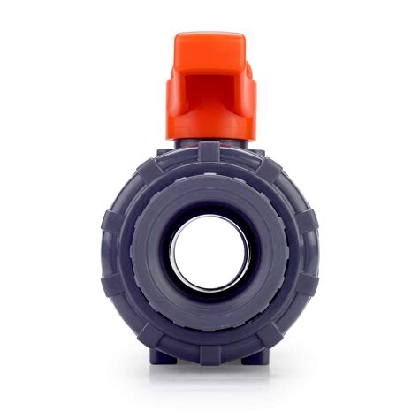 Buy HYDROSEAL Kaplan 1” PVC True Union Ball Valve Threaded (NPT) with ...