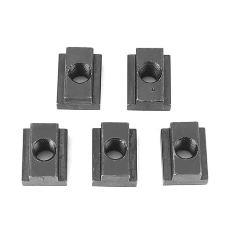 T Slot Nuts, 5-Piece T Slot Fastener Nut, Steel Sliding T Nuts ...