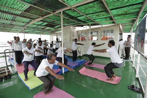 IDY onboard ship MV Corals and GHD Nehru Shatabdi | Cochin Port Authority