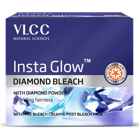 Buy VLCC Instaglow Diamond Bleach 60 gm | 19 Minutes Delivery | Apollo ...