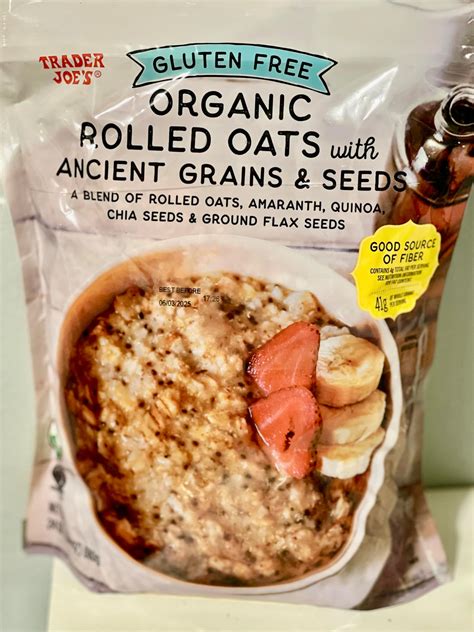 Amazon.com: Trader Joe's Gluten Free Organic Rolled Oats with Ancient ...