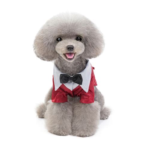 Dog Suit Tuxedo Wedding Dress Coat Boy Dog Clothes... – Grandado