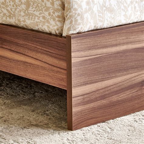 Buy Shoji Akira Queen Bed - Brown from Home Centre at just INR 16999.0