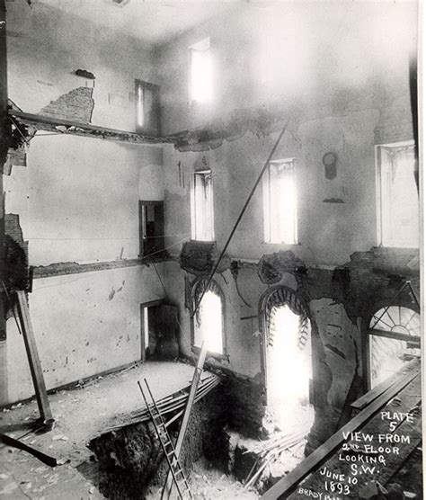 In Washington, D.C. on June 9, 1893, the interior of ramshackle Ford's ...