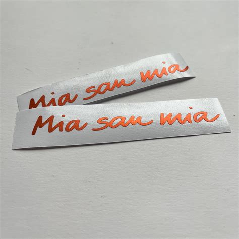 Fc Bayern München - Mia san mia (Aufkleber) - Etsy.de