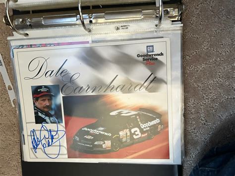 dale earnhardt autograph photo | eBay