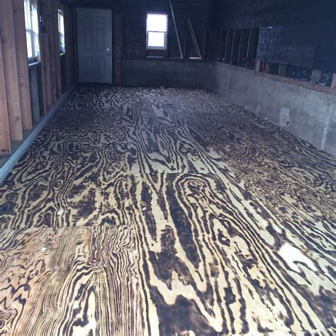 Atticabeads: Gray Burnt Plywood Floor