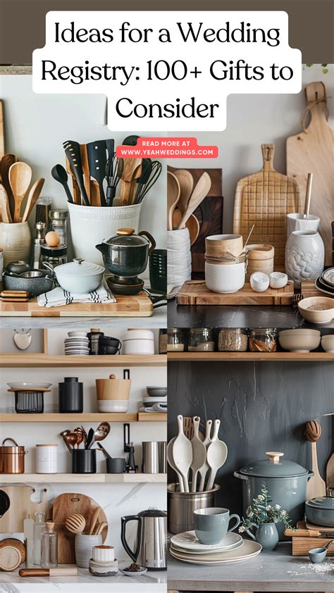 100+ Wedding Registry Gift Ideas
