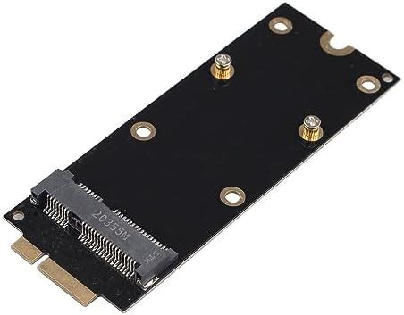 Futheda MSATA SSD to 7+17 Pin Adapter Card Mini PCIe SATA SSD Converter ...