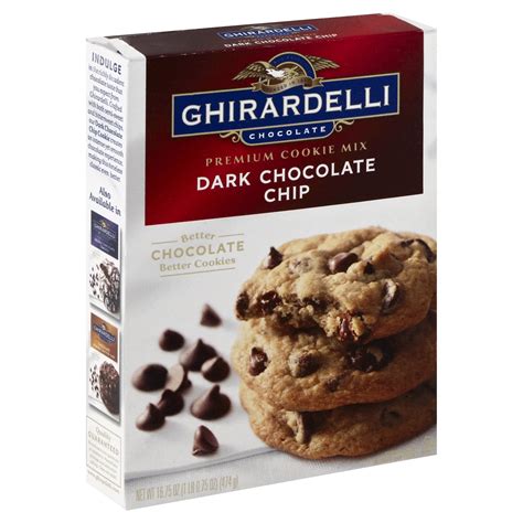 Ghirardelli Dark Chocolate Chip Premium Cookie Mix 16.75 oz | Shipt