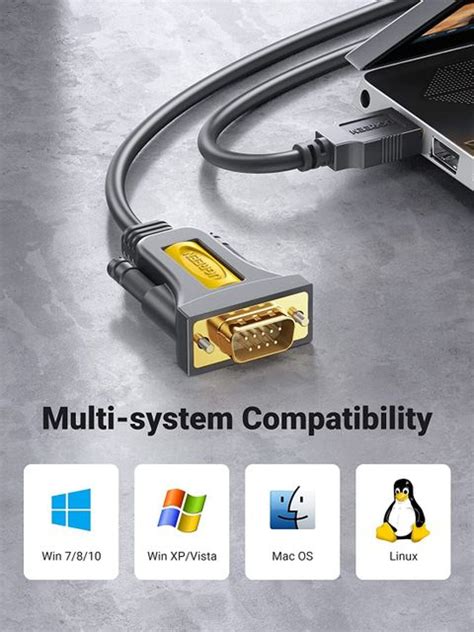 Ugreen 20210 Wired USB Lan Adapter compatible with Mac, Linux, Windows ...