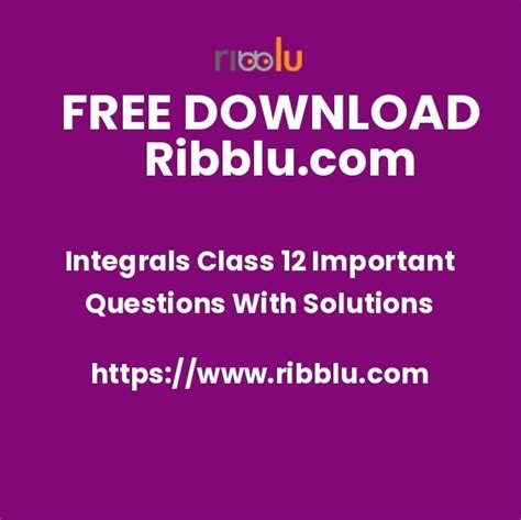 Image result for Integrals Class 12 Extra Questions