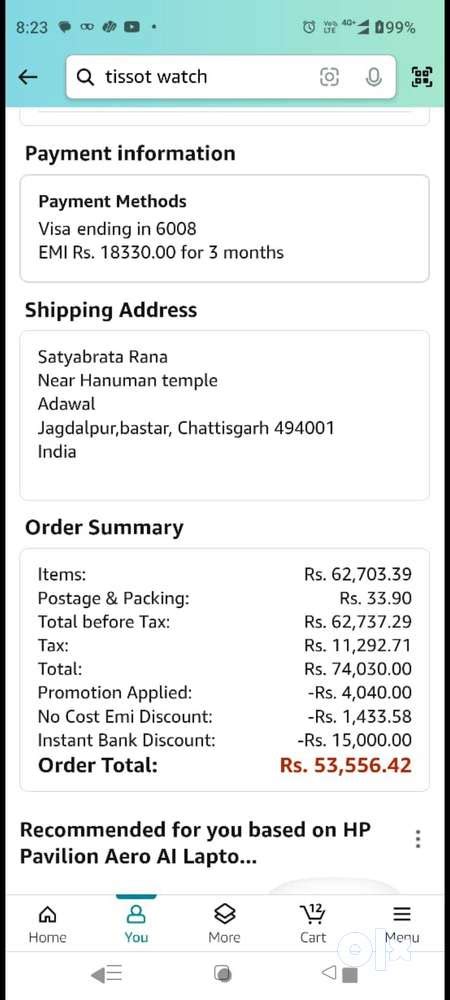 HP Pavilion Aero AI Laptop, AMD Ryzen 5 8640U, 16 Tops, 16GB LPDDR5x ...