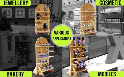SOLVD-IN-BOX Display Stand for Shop Counter Top Storage Organizer ...