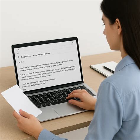 Asking for a Favor Email (Polite Templates + Proven Scripts) - RequestLetters