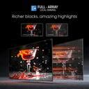 TOSHIBA 139 cm (55 inch) QLED Ultra HD (4K) Smart Google TV with Full ...