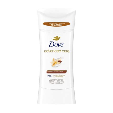 Buy Dove Advanced Care Vanilla & Cocoa Butter Antiperspirant Deodorant ...