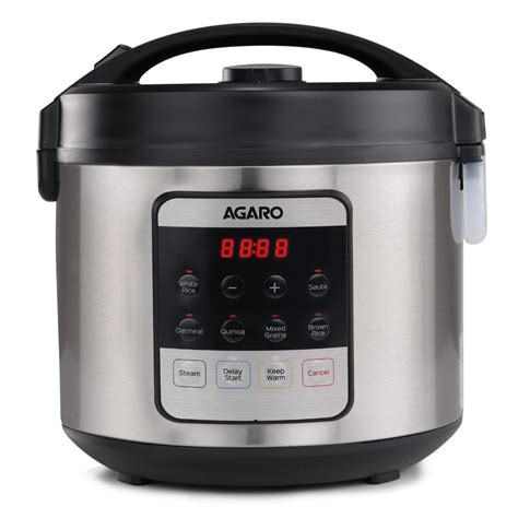 Buy AGARO Royal Electric Rice Cooker,5 Litre Ceramic Coated Inner Bowl ...