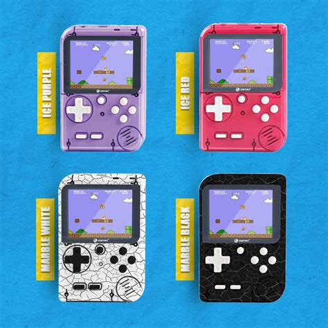 Buy Shop Sameo DreamBoy Handheld Video Game Console (Marble White) at ...