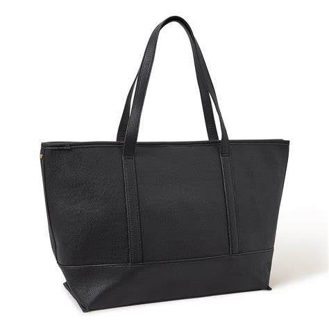 Buy Black Large 14 Inch Laptop Tote Bag