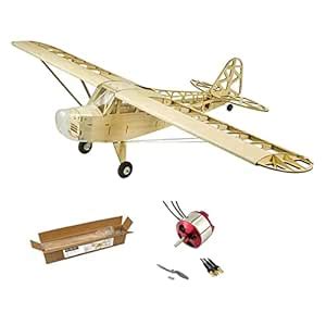 Enakshi Balsa Wooden RC Airplane Kit 1.2M cub Need to Assemble for ...