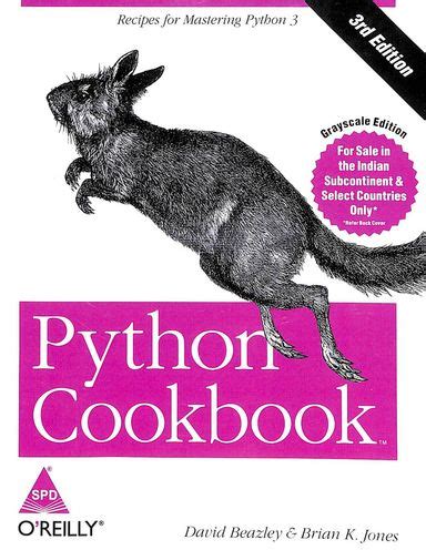 Image result for Python Cookbook Cover