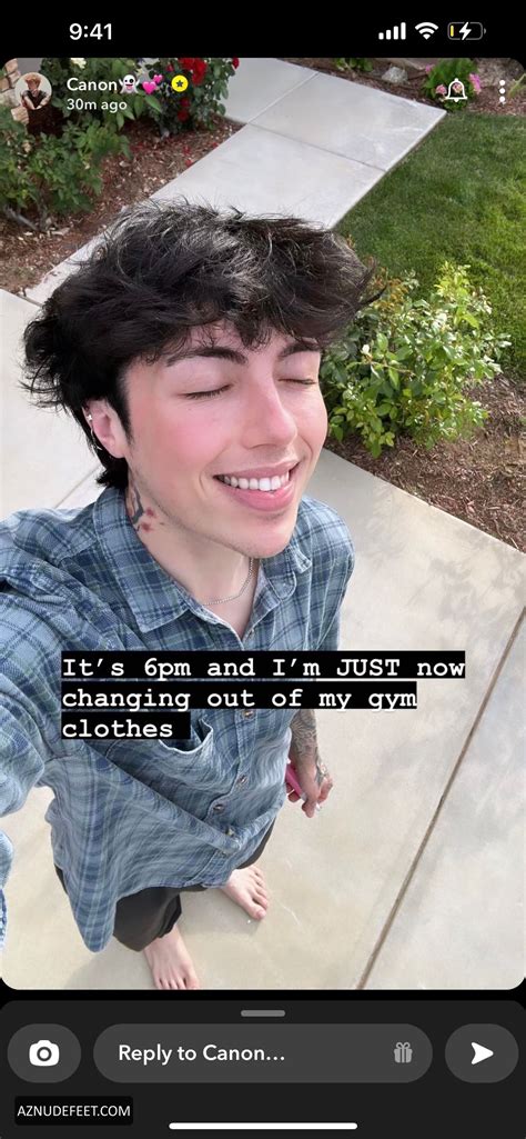 CANON RYDER Feet - AZNudeFeet Men