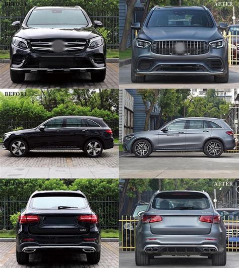 GLC W253 2016-2020 TO GLC W254 2021+ AMG S63 UPGRADE FACELIFT ...