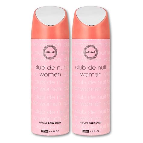 ARMAF Club De nuit Women Deodorant Spray - For Women, Pack of 2, 200 ml ...