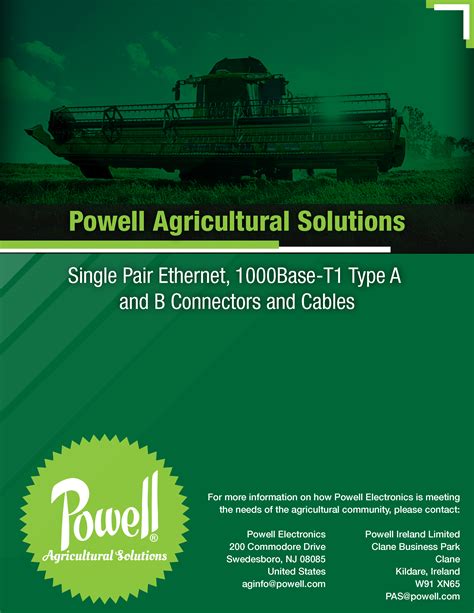 Powell Agricultural Solutions - ISO 11783-2 and SAE J1939 Components ...