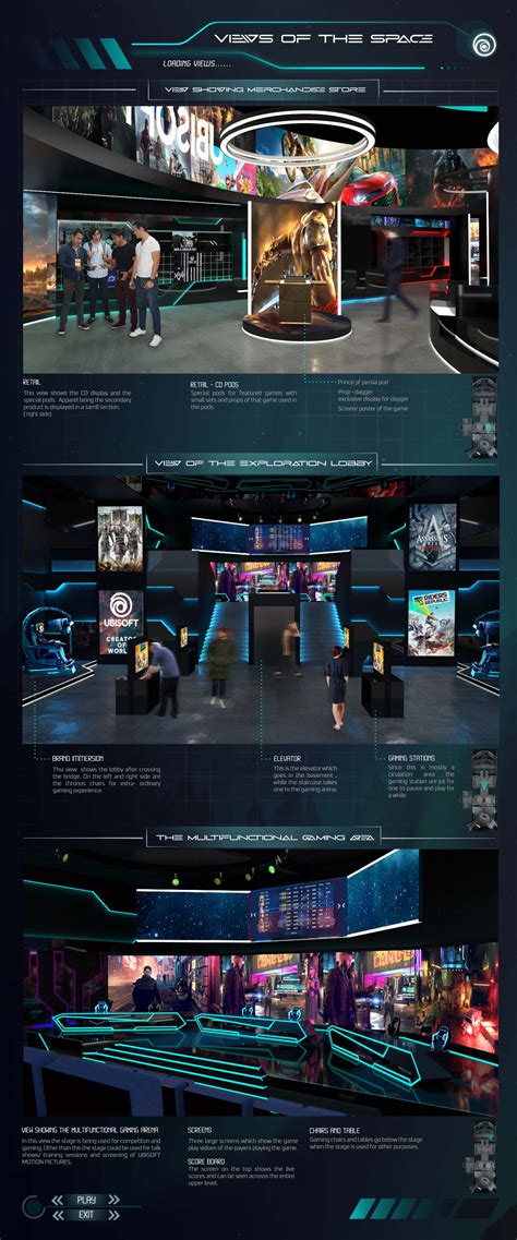 Experience Center for UBISOFT | CEPT - Portfolio