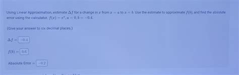 Image result for Using Linear Approximation to Estimate