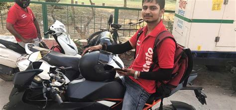 Zomato Employee Saves 5 Months Salary To Buy His Dream Bike Twitter ...