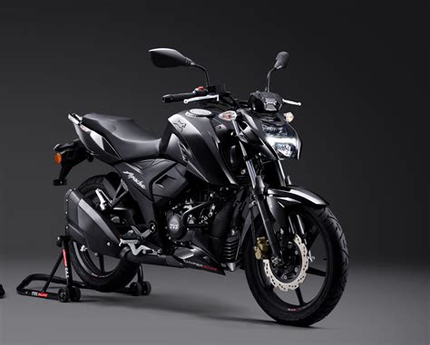 New TVS Apache RTR 160 Blaze of Black Dark Edition Launched; Prices ...