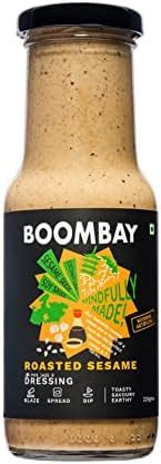 BOOMBAY Roasted Sesame Salad Dressing 220g | Nothing Artificial | No ...