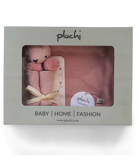 Rabbit- Pink Pearl Cotton Knitted All Season AC Blanket with Cuddle Cl ...