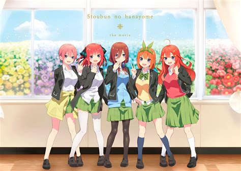 The Quintessential Quintuplets HD Wallpaper: Itsuki, Ichika, Nino, Miku ...