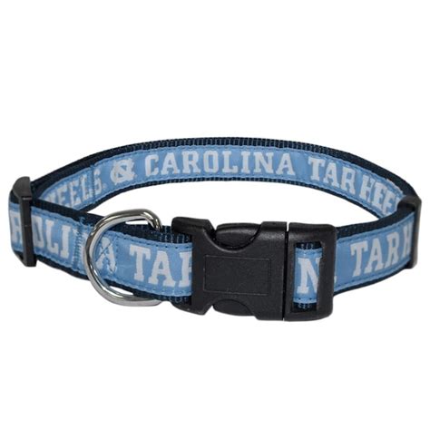 Pets First North Carolina Tar Heels Blue Dog Collar, Small at Lowes.com