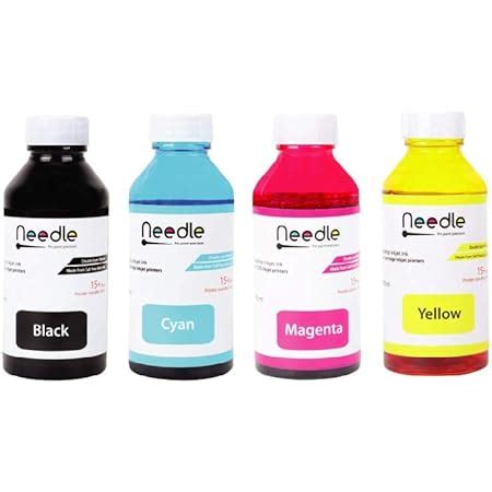 Needle High Yield Inkjet Cartridge Ink Refill Compatible for HP and ...