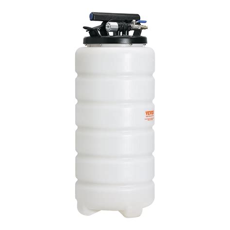 VEVOR Fluid Extractor, 4 Gallons (15 Liters), Pneumatic/Manual Oil ...