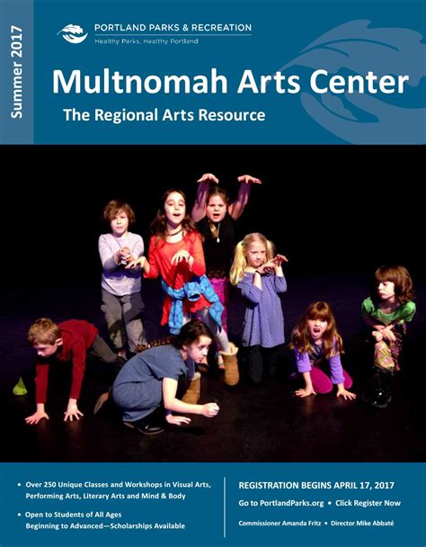 Multnomah Arts Center - Summer 2017 by Portland Parks & Recreation - Issuu
