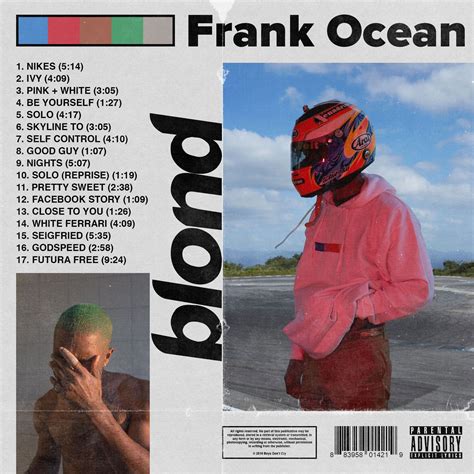 Frank Ocean Album Cover