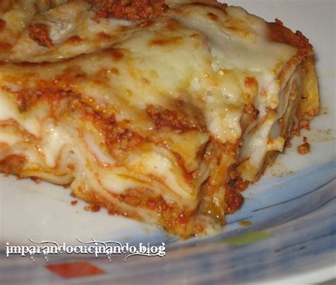LE MIE LASAGNE AL FORNO PREPARATE IN MENO DI UN'ORA CON IL  